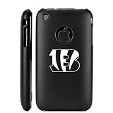 Apple iPhone 3G 3GS Black Aluminum Metal Case Cincinnati Bengals