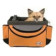 Snoozer Sporty Bike Basket, Orange/Grey/Black