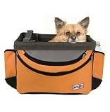 Snoozer Sporty Bike Basket, Orange/Grey/Black
