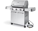 Weber 6650001 Genesis S-310 Natural Gas Grill, Stainless Steel