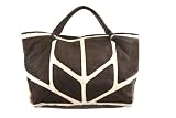 Nila Anthony Bloomsbury Fur Bag with Suede Patches - Colors Available