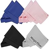 (6 Pack Variety) MagicFiber Microfiber Cleaning Cloths - For Tablets, Lenses, and Other Delicate Surfaces (Assorted Colors)