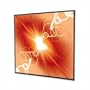 Draper 250010 M1300 Cineperm Fixed Frame Screen - 144" x 144" AV Format