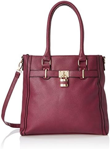 DEL MANO Status Convertible Cross Body, Berry, One Size