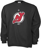 New Jersey Devils -Black- Primary Logo Crewneck Sweatshirt