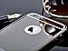 iPhone 6 Case,Roybens Luxury 2 in 1 [Air Aluminum Bumper + Acrylic Back Plate] Back Mirror Anti-Scratch Case Cover for Apple iPhone 6/6S - Black
