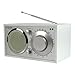 Produkt-Bild: K&ouml;nig HAV-TR12 Retro Radio (tragbar, UKW-/MW-Tuner, 200 mW, RMS) wei&szlig;