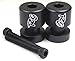 YAMAHA YZF R6 R6S ENGRAVED BL SWINGARM SPOOLS SLIDERS