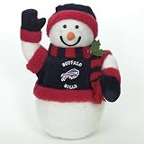 Buffalo Bills 16" Fiber Optic Snowman