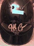 Jeff Cirillo autographed Colorado Rockies mini batting helmet
