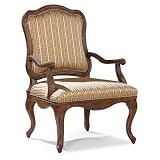 Fairfield Chair 5465-01 3181 Carved Occasional Chair Fabric: Black