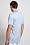 Short Sleeve Pima Cotton Polo with Fine Stripe
