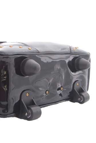 The Victoria Bag Rolling Work Bag Laptop Case (Black)