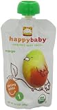 HAPPYBABY Organic Baby Food, Stage 1, Fresh Mango,  16 – 3.5-Ounce Pouches