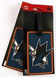 NHL San Jose Sharks Two Pack Soft Laser Bag Tag