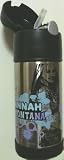Hannah Montana Thermos Funtainer 12oz Beverage Bottle with Flip Lid and Built in Straw