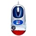 NHL New York Rangers Aqua Optical Computer Mouse