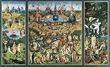 Garden of Delights - Artist: Hieronymus Bosch - Art Print Poster Size: 45.75 by 28.00 inches