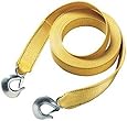 Master Lock 3175AT 25' X 2" Tow Strap with Forged Hooks and Clips, 10000 lbs Break Strength/3333 lbs Working Load Limit