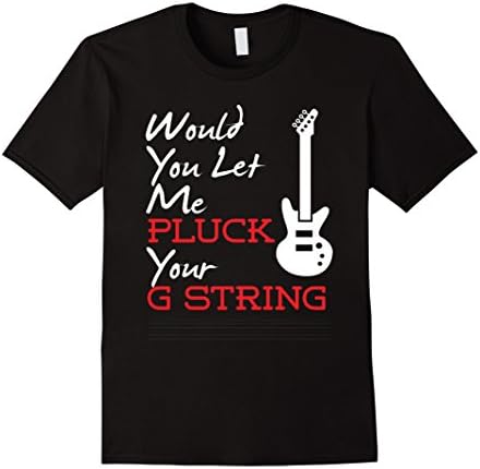 Men's Would You Let Me Pluck Your G String 3XL Black