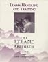 Llama Handling and Training: The Team Approach