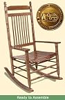 Ready-To-Assemble Slat Rocker- Oak