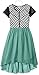 Speechless Girls' Knit Stripe Illusion Cap SLV Dress