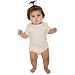 American Apparel - Organic Infant Baby Rib Short Sleeve One-Piece (4001ORG) Image
