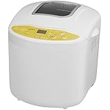 Breadman TR520 Programmable Bread Maker for 1, 1 1/2 , and 2-Pound Loaves, Cream