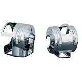 All Years Honda Shadow 100 Motorcycle Handlebar Control Covers Dress-up Kit [Chrome] by Kuryakyn