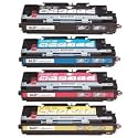 Hewlett Packard (HP) Color Laserjet 3600 Set of 4 Compatible Laser Toner Cartridges: 1 each of Black Q6470A, Cyan Q6471A, Magenta Q6473A, Yellow Q6472A by LD Products