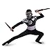 All Products : Boys Child Halloween Mortal Kombat Smoke Ninja Costume