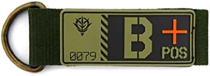 Mobile Suit Gundam Zeon Principality of Zeon blood model PVC Strap Key Chain B