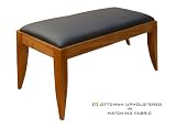 African Mahogany Queen Sized Bed and Nightstands