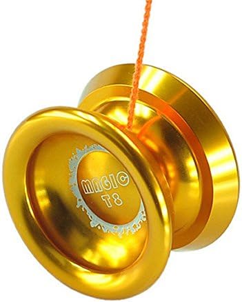 Fentac New Professional T8 Shadow Aluminum Magic Yo-Yo Golden Magic YoYo