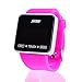 Jewtme Touch Screen Digital LED Waterproof Boys Girls Sport Casual Wrist Watches -Purple