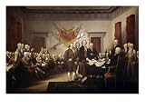 Signing of the Declaration of Independence Fine Art Giclee Poster Print by John Trumbull, 32x24