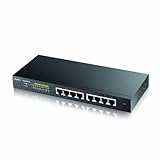 ZyXEL Fanless 8 Port GbE 70w PoE+ L2 Web Managed Switch(GS1900-8HP)