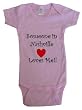 SOMEONE IN NASHVILLE LOVES ME - NASHVILLE BABY - City Series - White, Blue or Pink Onesie / Baby T-shirt