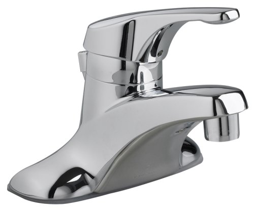 American Standard 2385.006.002 Reliant Single-Control Lavatory Faucet with 3/8-Inch Copper Inlets and Vandal Resistant Spray, Chrome
