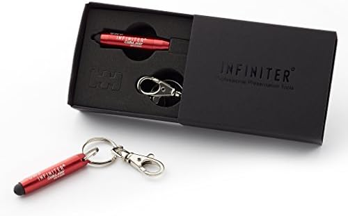 Infiniter CelluLaser-RP Red Laser Pointer with Stylus Function, powered by the OTG enabled Android devices (151-B2002G)