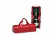 Fashion Avenue Flirtatious Single Wine Bottle Box Clutch - Ruby Red Swirl