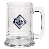 Tampa Bay Rays - MLB 15oz Glass Tankard (Primary Logo)