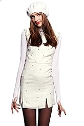 Spring 2015 Wool General Print Sleeveless  Dress