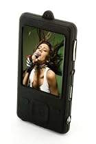 Tuff-Luv Slim&Lite Sony Walkman NWZ-A82X / NWZ-A7XX Series (NWZ-A826 NWZA826 NWZ-A828 NWZA828 NWZ-A829 NWZA829) Silicone Skin Case Cover (Black)