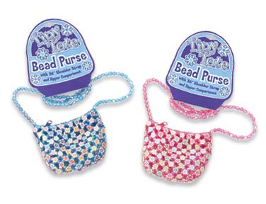 Girls Beaded Purse Tiny Totes in 4 Colors!