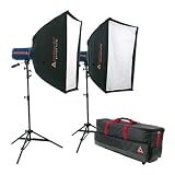 Photoflex SKSF6502MXTB StarFlash 650 Gemini LiteDome Kit with Bag