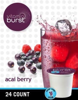 Vitamin Burst Acai Berry Vitamin Water (5 Boxes of 24 K-Cups)