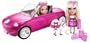 Barbie Mini B Convertible Sport car and Doll