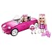 Barbie Mini B Convertible Sport car and Doll